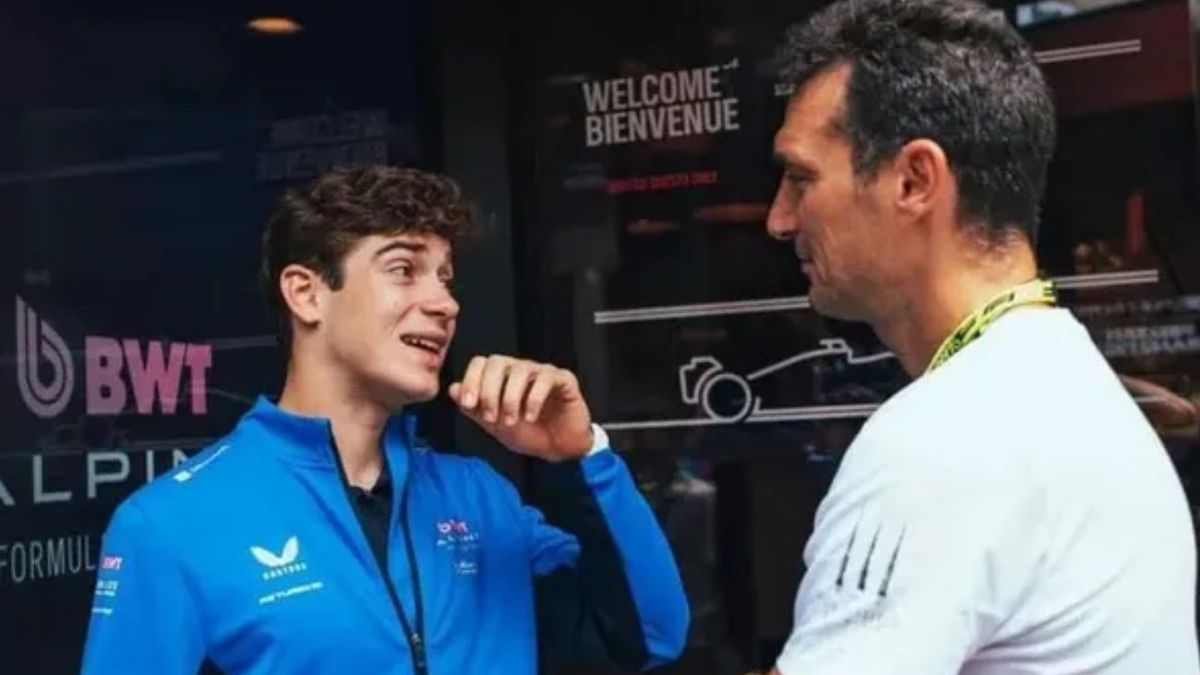Scaloni sorprendió en el GP de Italia: fue a ver a Colapinto y habló de la Selección