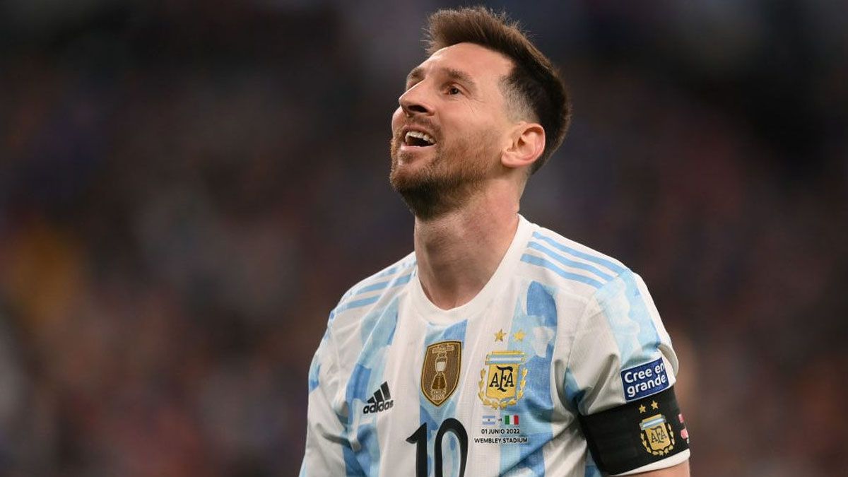 Lionel Messi ya tiene en su cabeza la Copa del Mundo Qatar 2022.  