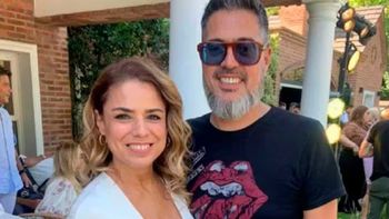 Marina Calabró y Rolando Barbano se reconciliaron y fueron vistos a los besos