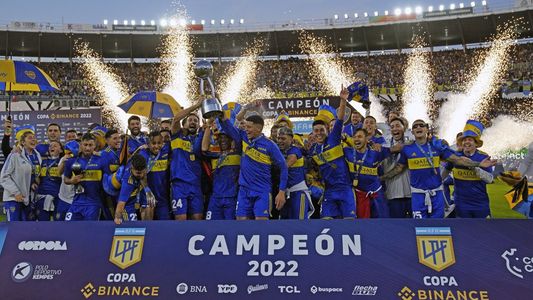 ¡Boca campeón! Aplastó 3 a 0 a Tigre y sumó su 72° estrella