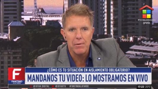 El enojo de Alejandro Fantino: Un montón de forr… con muchas erres los que me gastaron