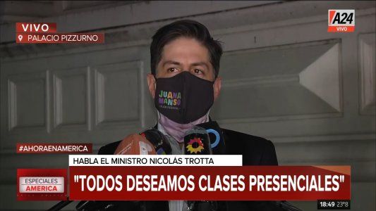 Nicolás Trotta se reunió con ministros de cinco provincias y le pidió a Larreta que reflexione