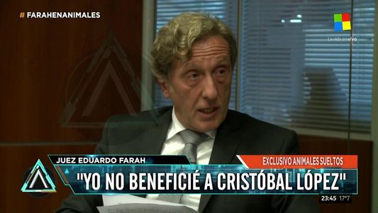 El juez que liberó a Cristóbal López defendió su fallo y criticó a Macri: Está bien dictado
