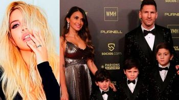 La primera foto de Antonela Roccuzzo y Wanda Nara juntas