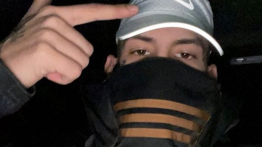 L-Gante volvió al país y festejó a lo grande en su nueva casa