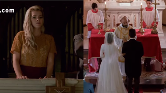 La boda de Alicia (Mercedes Funes) y Aldo (Gonzalo Heredia) en #ATAV que hizo llorar a Raquel (China Suárez)