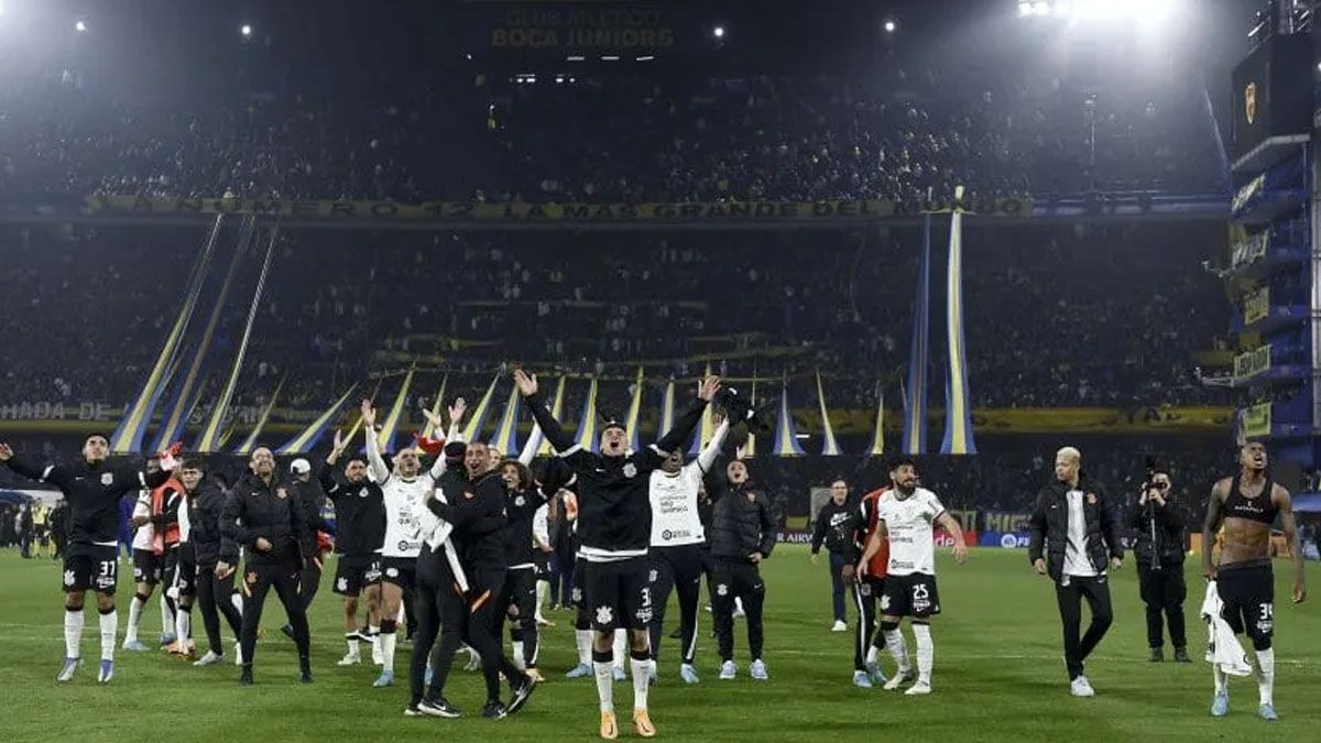 Corinthians eliminó a Boca de la Copa Libertadores.&nbsp;