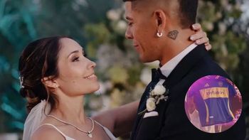 El casamiento bostero de Marcos Rojo que enloqueció a los hinchas