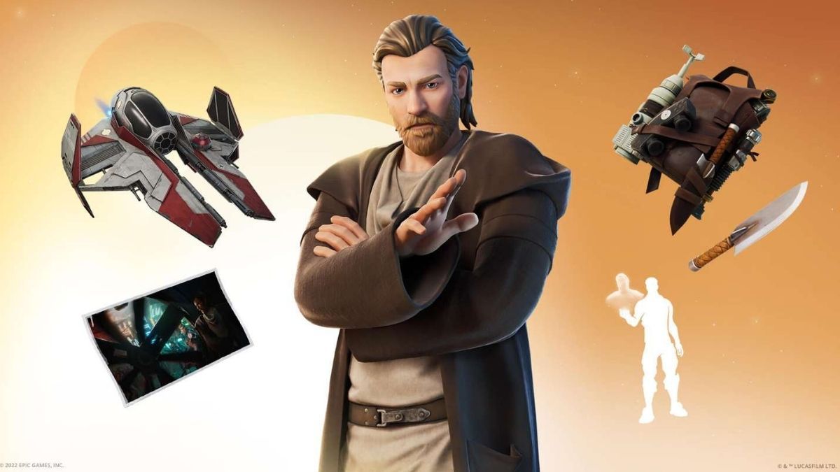 Obi-Wan Kenobi y su kit de objetos