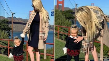 Luciana Salazar y su hija Matilda de vacaciones en Estados Unidos