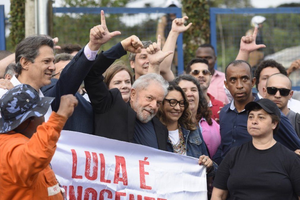 Lula en libertad: Resistí gracias a todos ustedes
