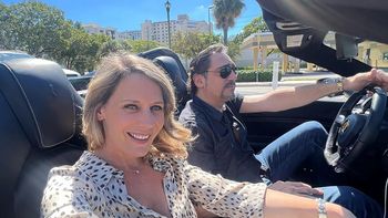 Rocío Marengo celebró diez años de amor con Eduardo Fort: las románticas fotos y un emotivo mensaje