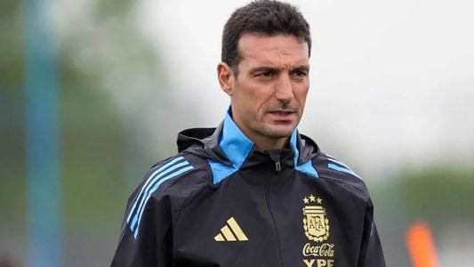 El incómodo momento que vivió Lionel Scaloni con una fanática: Uh...