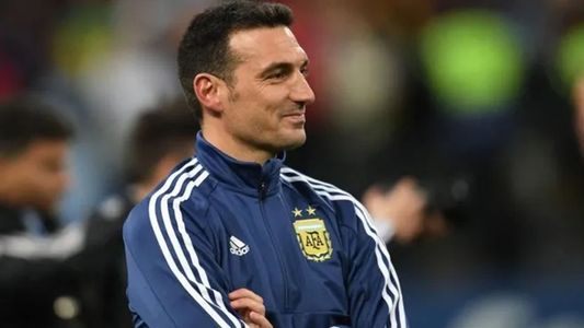 La foto del insólito lugar de trabajo que eligió Lionel Scaloni