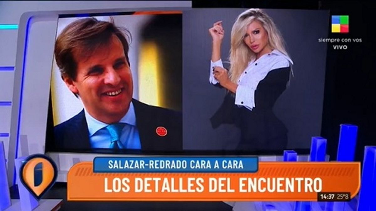 Martín Redrado y Luciana Salazar volvieron a verse las caras, tras su enfrentamiento judicial al separarse. Él quiere volver a ver a Matilda, pero ella le impuso una condición.