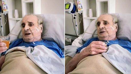 El conmovedor video que Federico Bal grabó de su padre Santiago en la clínica