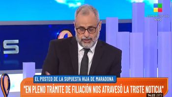 Jorge Rial contó que dos hijos de Diego Maradona se opusieron al ADN de Santiago Lara y Magalí Gil