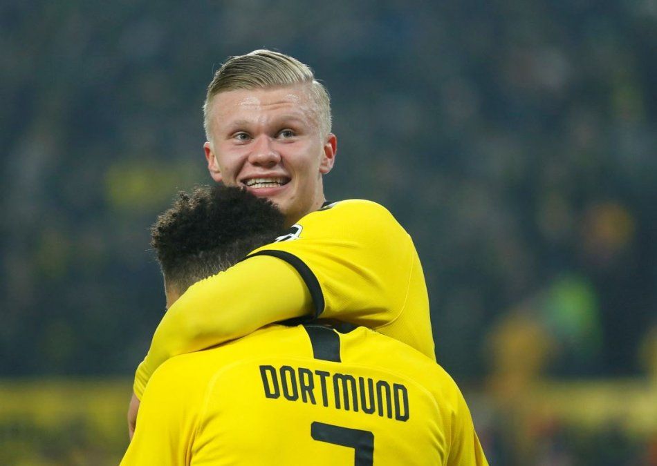 Haaland es absurdo: jugó medio tiempo, anotó un doblete ante Colonia y suma cinco goles en 57 minutos en la Bundesliga