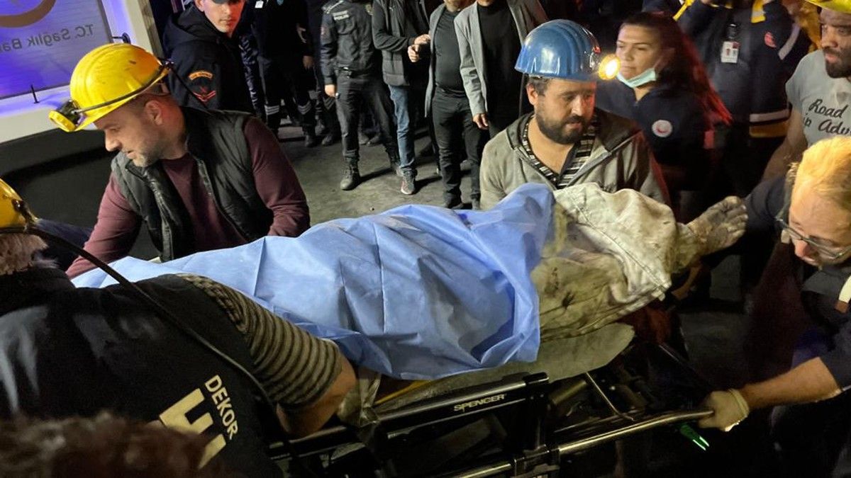 Tragedia por la explosión d euna mina en Turquía. Foto: AP