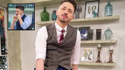 Pampito se descompuso y tuvo que dejar el programa en el aire