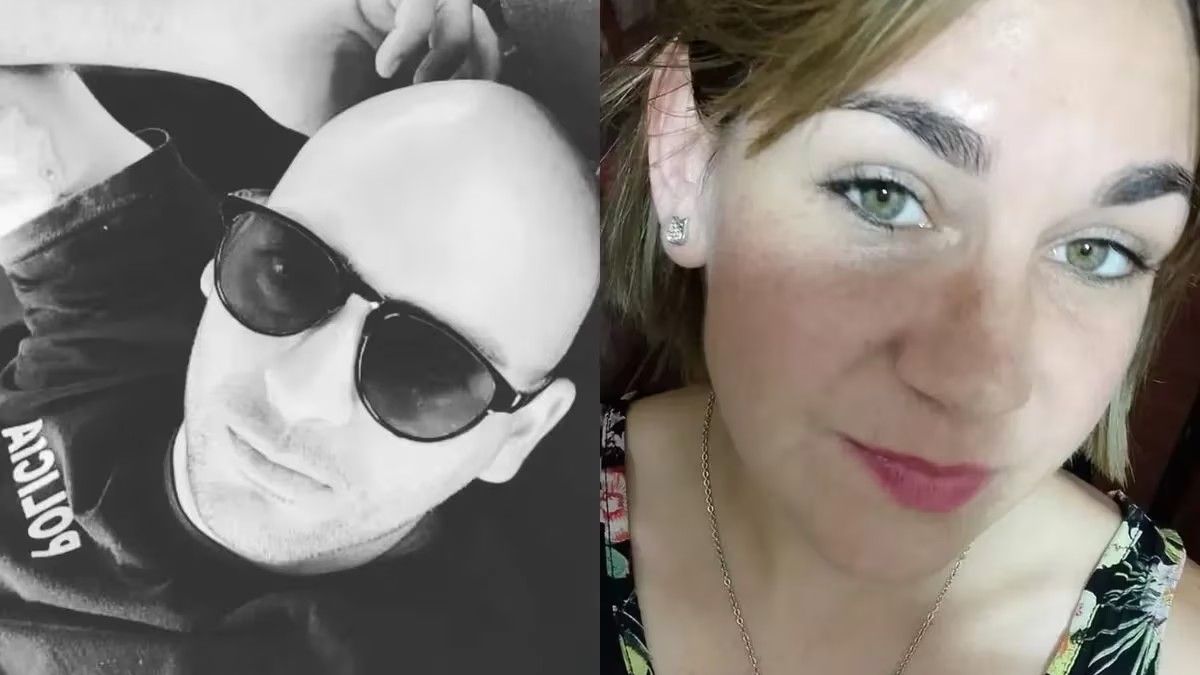 Gabriel Robledo y Cintia Roza, dos de los protagonistas del fatal accidente.