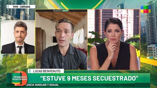 Lucas Benvenuto habló emocionado con Pamela David sobre la importancia de un cambio en la ley de abuso infantil
