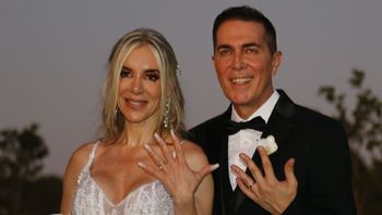 Las fotos del casamiento de Rodolfo Barili y Lara Piro: ceremonia al aire libre e invitados de lujo