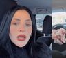 Chiara Mancuso chocó con su auto y mostró el video tras el accidente: Nos dimos un golpazo
