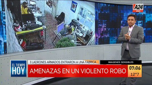 Inseguridad: violento robo en un local en Ramos Mejía