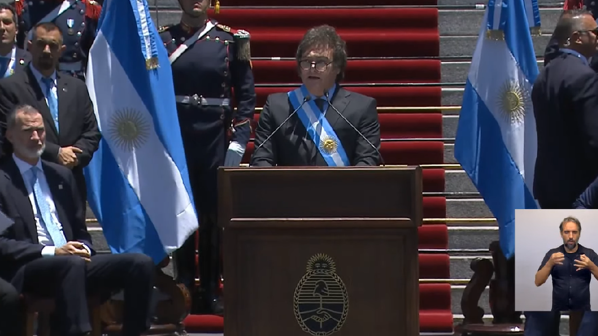 Asunción presidencial de Javier Milei, EN VIVO: todo lo que hay que saber de la ceremonia de jura y el nuevo Gobierno. (Foto: captura)