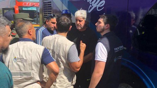 Di Zeo y Martín, los jefes de la barra de Boca, no pudieron cruzar a Paraguay