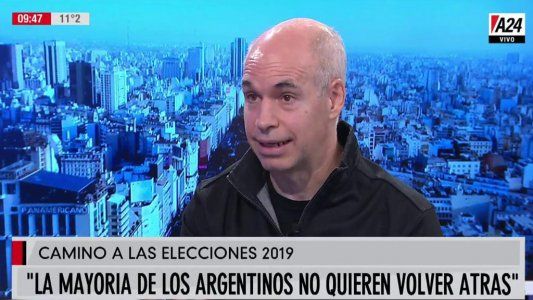 Horacio Rodríguez Larreta, tajante: El candidato de Cambiemos es Macri, sí o sí, con Vidal en la provincia