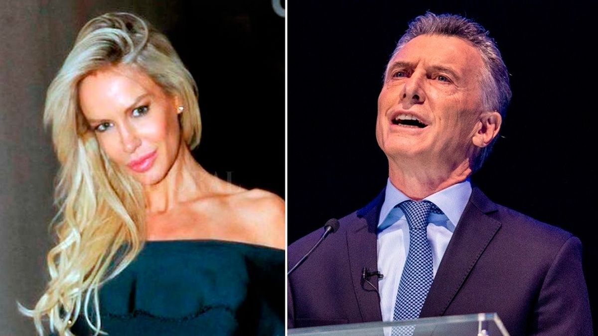 -Luciana Salazar-Mauricio Macri-