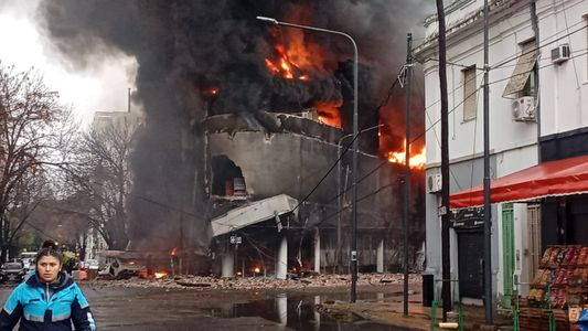 La verdad oculta detrás del depósito de electrodomésticos que se incendió y derrumbó en La Plata