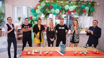 La felicidad de Flor Peña al festejar las 100 emisiones de su programa: fotos