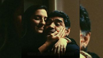 Maradona saludó a su hija Jana por su cumple y enfatizó: ¡Qué parecido somos!