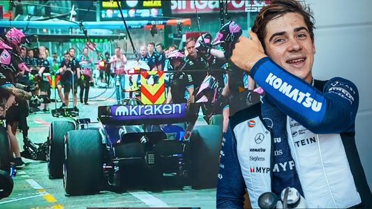 El gracioso cruce entre Alpine y Williams en redes por el blooper de Franco Colapinto