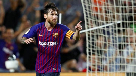 Messi marcó su gol 400 en la Liga de España y Barcelona le ganó 3 a 0 a Eibar