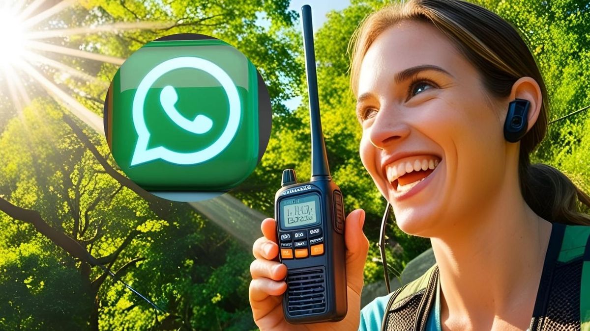 Así es el modo walkie-talkie en WhatsApp que ya transforma tus chats de grupo: para qué sirve y cómo se usa. (Canva IA)