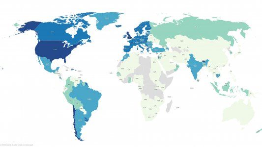 Vacunación en Argentina: en la última semana se redujo el ritmo de aplicación de dosis