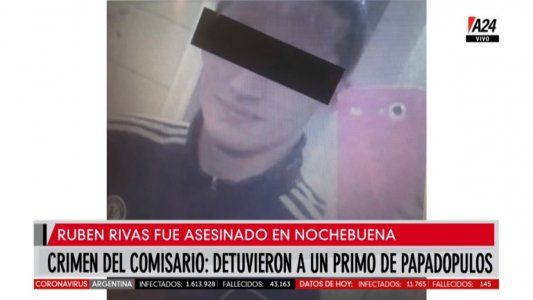 El primo de Papadopulos, el joven que atropelló y mató a un nene de 5 años, se encuentra detenido por el crimen de un comisario