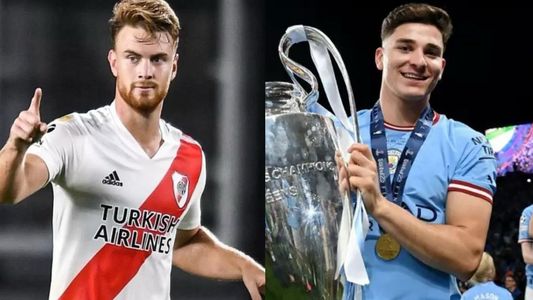 Lucas Beltrán, la joya en ascenso que puede superar a Julián Álvarez