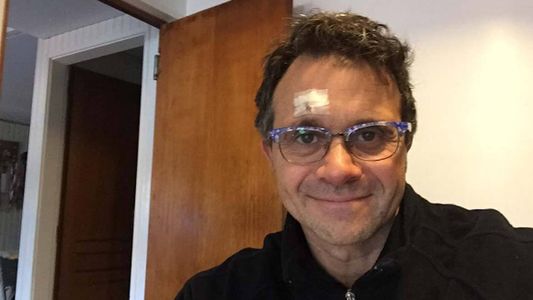 Sergio Lapegüe, protagonista de un fuerte accidente en el estudio de TN