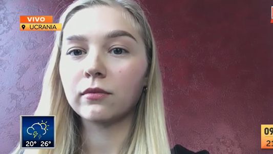 Guerra entre Rusia y Ucrania: Estamos en peligro, el duro relato de una joven desde Kiev