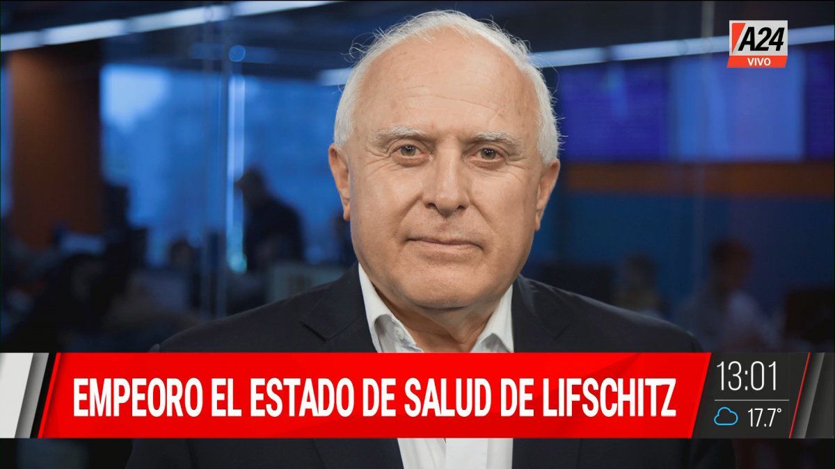 Miguel Lifschitz empeoró su cuadro de coronavirus. (Captura de Tv)