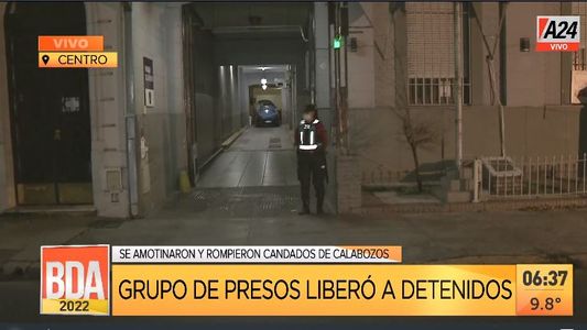 Balvanera: motín e intento de fuga de presos en una comisaría