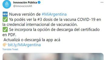 Mi Argentina App: qué hacer si no aparece el certificado de vacunación Covid-19