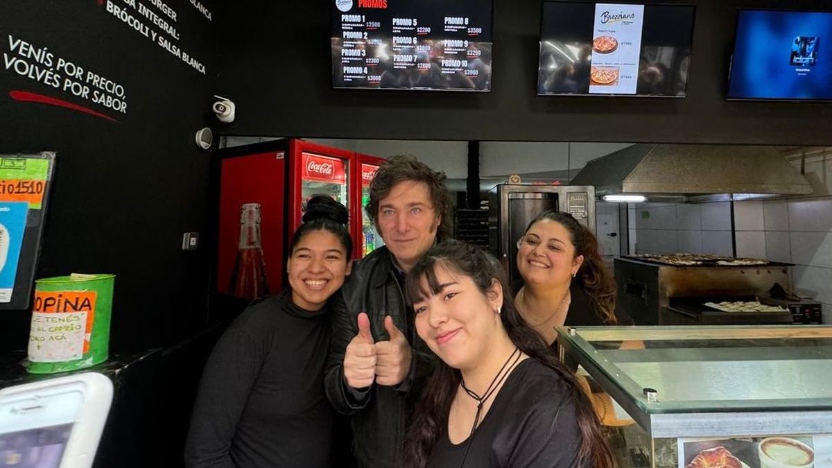 Javier Milei visitó Brozziano