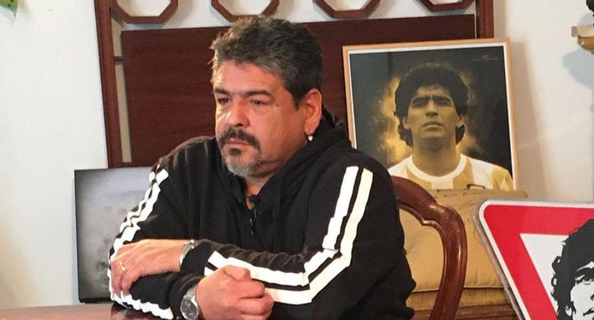 La última charla de Hugo El Turco Maradona con su hermano