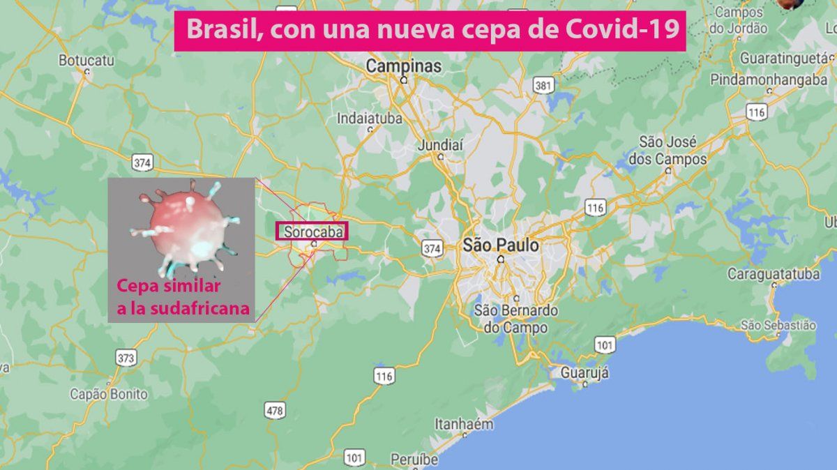 Sorocaba, en San Pablo, el lugar en donde se halló la 